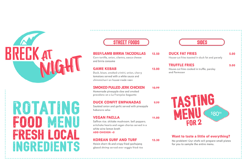 Digital TV Menu Design – food Digital TV Menu Design - food