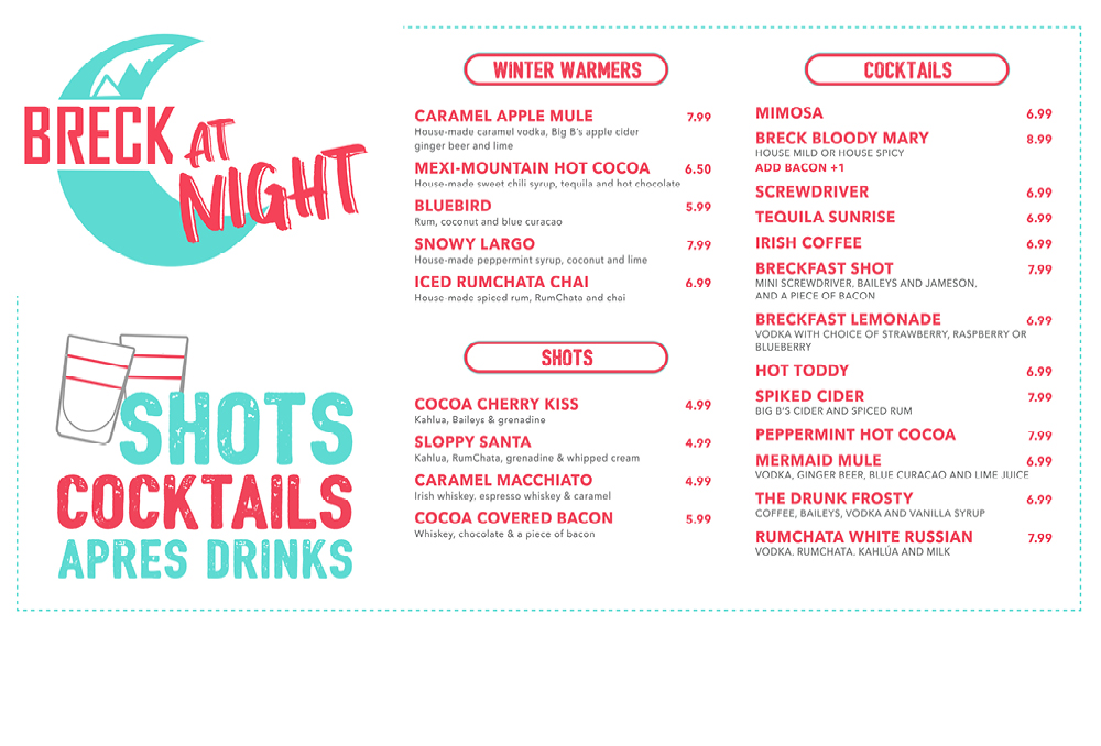 Digital TV Menu Design – drinks Digital TV Menu Design - drinks